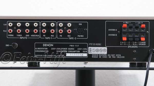Denon PMA-737 Stereo Verstärker silber