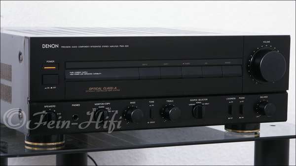 Zeigt die Seitenansicht-Links von Denon PMA-920 S
