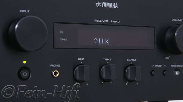 Yamaha R-840 Stereo 2.1 Receiver Verstärker