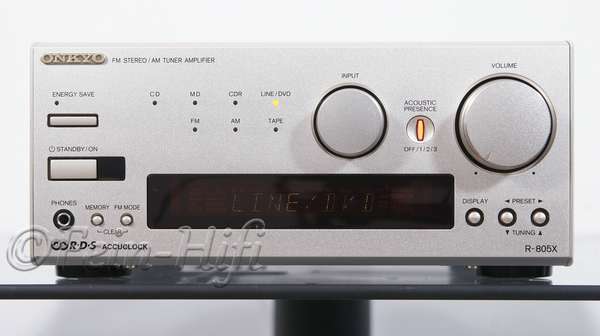 Onkyo R-805 Stereo Receiver hell-champagner