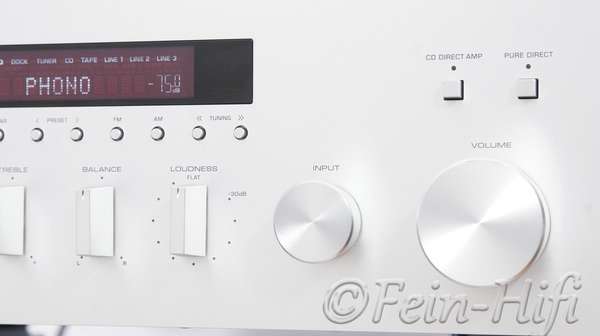 Yamaha R-S700 Stereo 2.1 Receiver silber