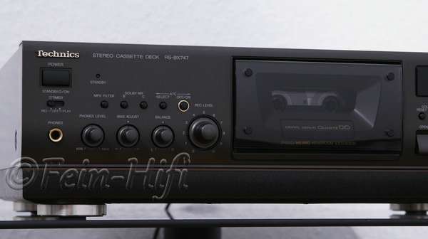 Zeigt die Detailansicht-Links von Technics RS-BX 747 3-K