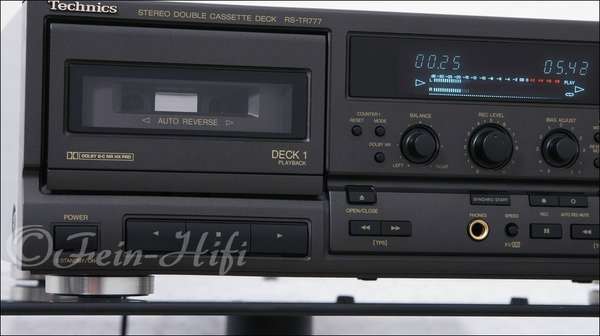 Technics RS-TR777 Stereo Doppel Kassettendeck