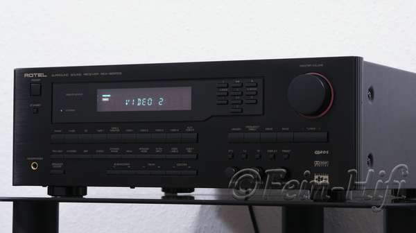 Zeigt die Rückseite von Rotel RSX-965 H