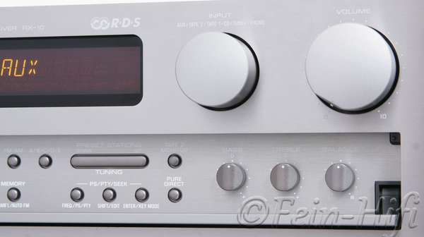 Yamaha RX-10 Stereo Receiver im Midi-Format titan