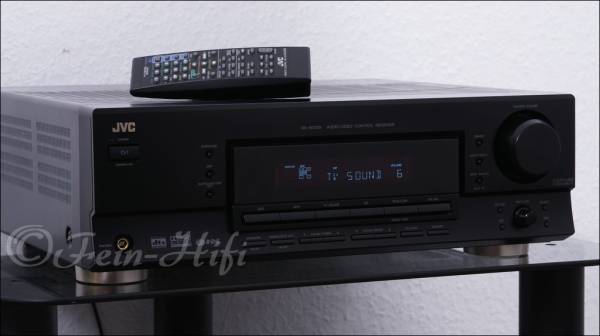 Zeigt die Seitenansicht-Links von JVC RX-5030 D