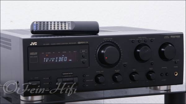 Zeigt die Seitenansicht-Links von JVC RX-616 D