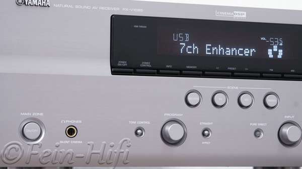 Zeigt die Detailansicht-Links von Yamaha RX-V1065 HDMI 7