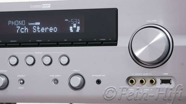 Yamaha RX-V1065 HDMI 7.1 AV-Receiver mit USB titan