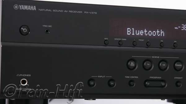 Zeigt die Detailansicht-Links von Yamaha RX-V379