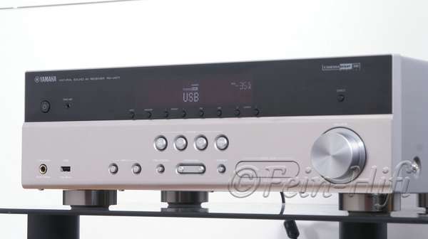 Yamaha RX-V471 3D HDMI 5.1 AV-Receiver silber