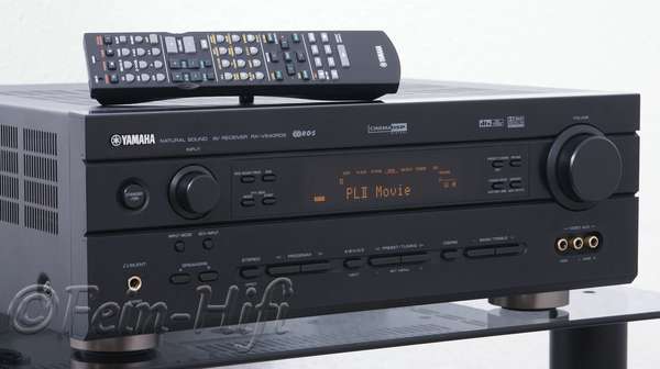 Zeigt die Seitenansicht-Links von Yamaha RX-V540RDS D