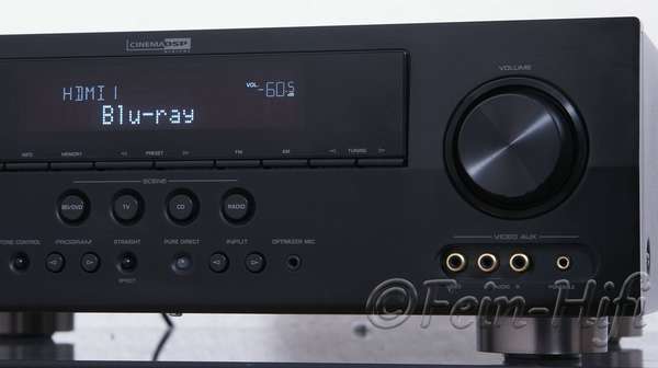 Yamaha RX-V665 Dolby Digital 7.1 Heimkino Receiver mit HDMI