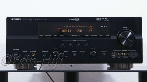 Yamaha RX-V861 Digital 7.1 Heimkino AV Receiver mit HDMI