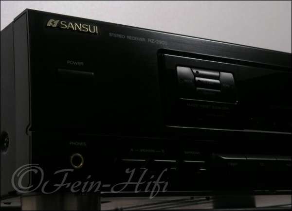 Zeigt die Rückseite von Sansui RZ-2900 S