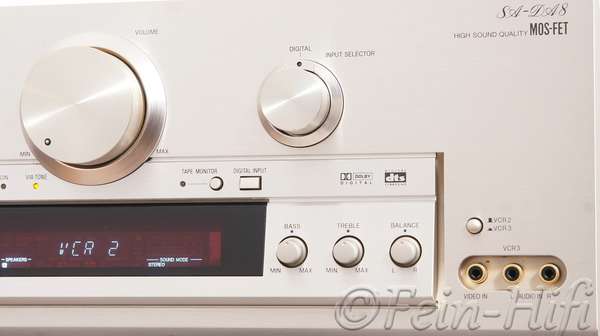 Technics SA-DA8 Heimkino AV Receiver champager
