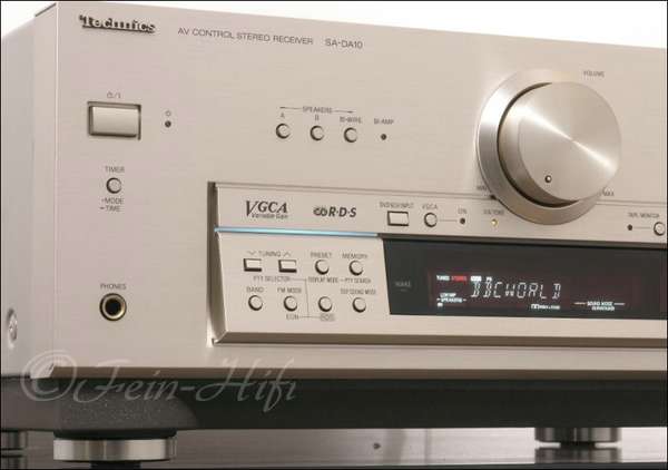Zeigt die Detailansicht-Links von Technics SA-DA10 H
