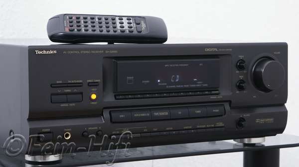Zeigt die Seitenansicht-Links von Technics SA-GX690 S