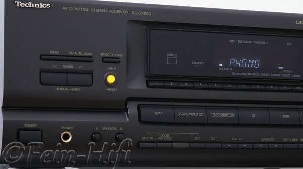 Zeigt die Detailansicht-Links von Technics SA-GX690 S