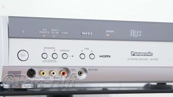 Panasonic SA-XR59 HDMI 7.1 AV-Receiver silber