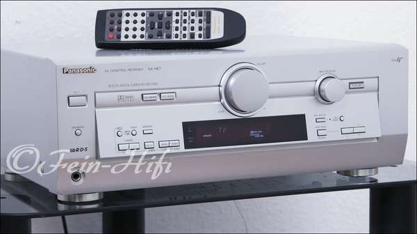 Panasonic SA-HE7 Dolby Digital 5.1 Receiver Silber