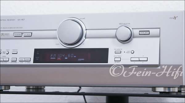 Panasonic SA-HE7 Dolby Digital 5.1 Receiver Silber