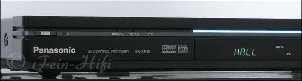 Panasonic SA-XR15 Dolby Digital DTS AV-Receiver - slimline