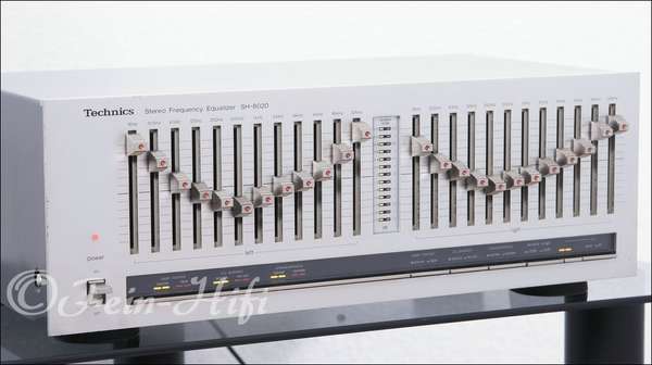 Zeigt die Seitenansicht-Links von Technics SH-8020 12-B