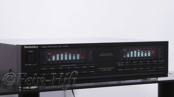 Zeigt die Seitenansicht-Links von Technics SH-E65 7-B
