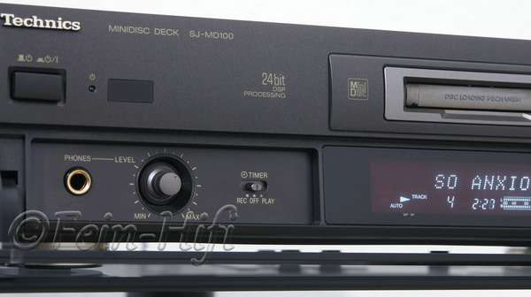 Technics SJ-MD100 MiniDisc-Recorder