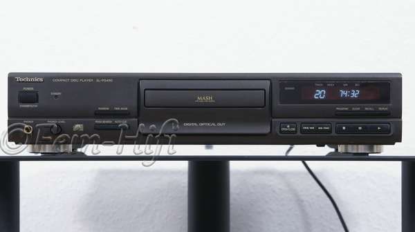 Zeigt die Frontansicht von Technics SL-PG490 H