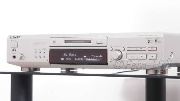 Sony MDS-JE530 MiniDisc Recorder silber