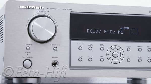 Zeigt die Detailansicht-Links von Marantz SR-3001 D