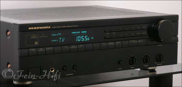 Zeigt die Seitenansicht-Links von Marantz SR-60 S