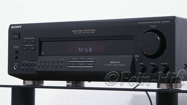 Sony STR-DE 215 Stereo Receiver Verstärker mit RDS