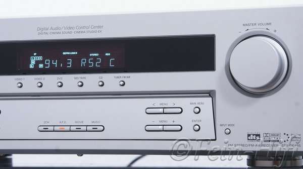 Sony STR-DE495 Dolby Digital DTS AV Receiver silber