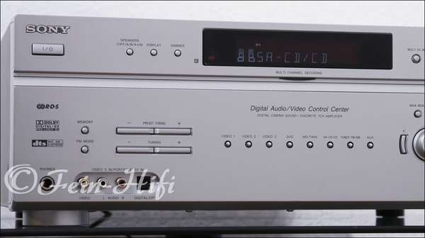 Zeigt die Detailansicht-Links von Sony STR-DE 698 D