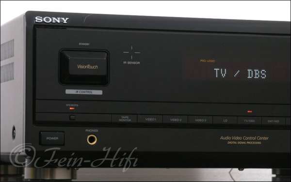Zeigt die Detailansicht-Links von Sony STR-DE805 M