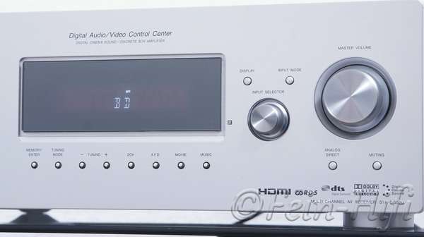 Sony STR-DG 520 AV Receiver Dolby Digital mit HDMI silber