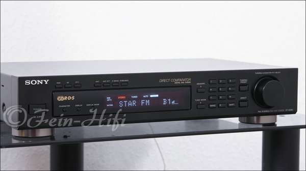 Zeigt die Seitenansicht-Links von Sony ST-S 390 S