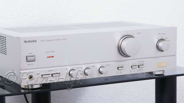 Technics SU-610  Class A  Stereo Verstärker silber