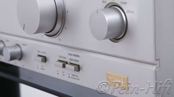 Technics SU-610  Class A  Stereo Verstärker silber