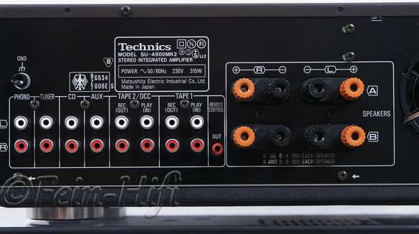 Zeigt die Extraansicht von Technics SU-A900MK2 C