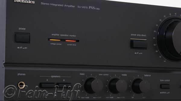 Zeigt die Detailansicht-Links von Technics SU-V670 PXS C