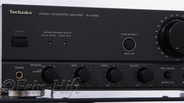 Zeigt die Detailansicht-Links von Technics SU-VX500 S