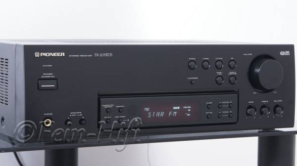 Pioneer SX-205 Stereo RDS  Receiver - Verstärker