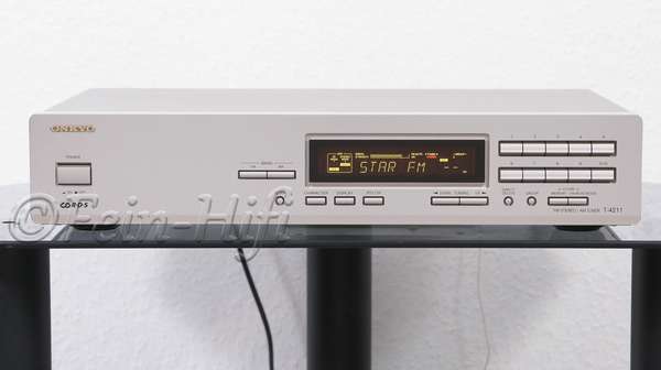 Onkyo T-4211 HiFi RDS Tuner champagner