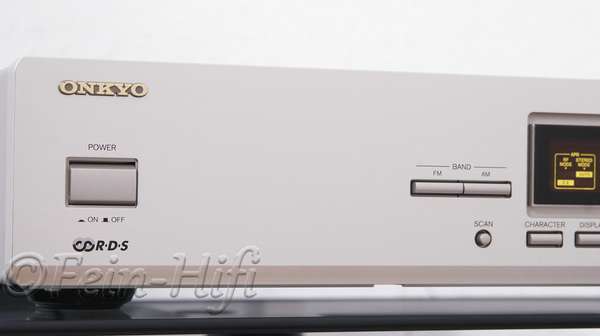 Onkyo T-4211 HiFi RDS Tuner champagner