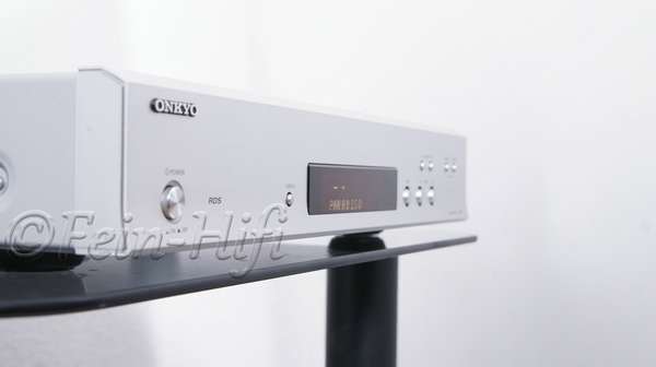 Onkyo T-4355 Stereo FM/AM Tuner silber