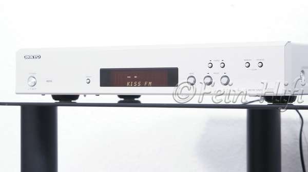 Onkyo T-4355 Stereo FM/AM Tuner silber